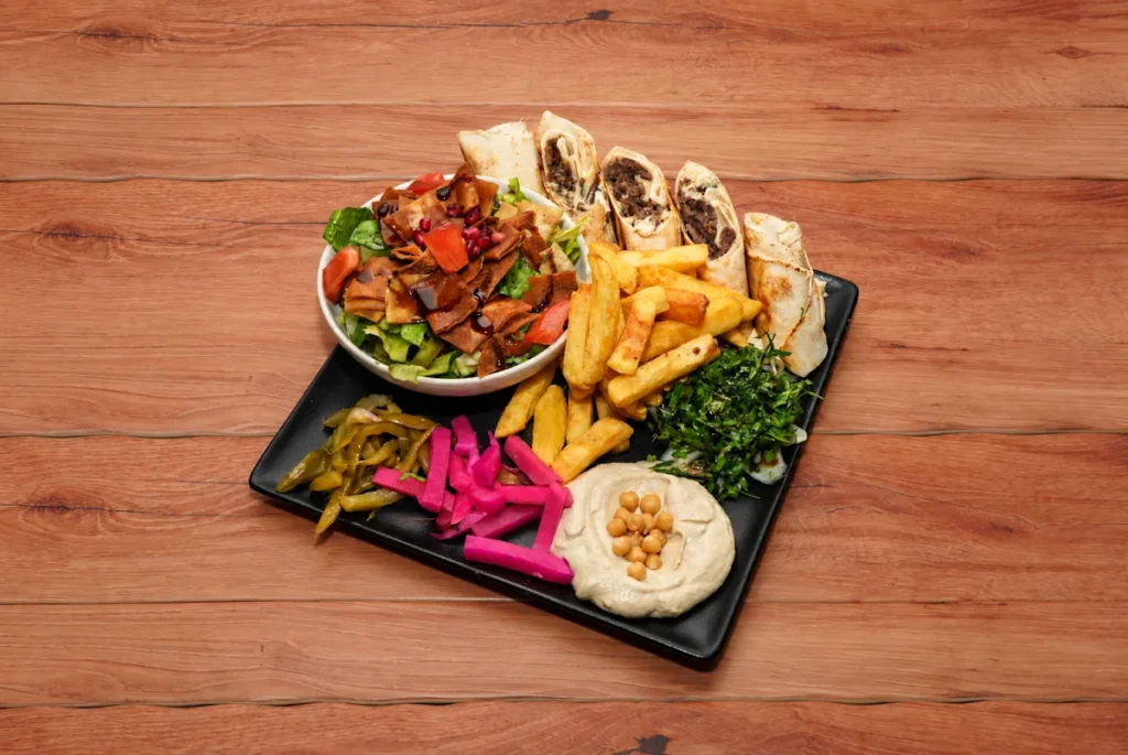 Schawarma Teller Arabic Fleisch | Hallo Beirut Zürich