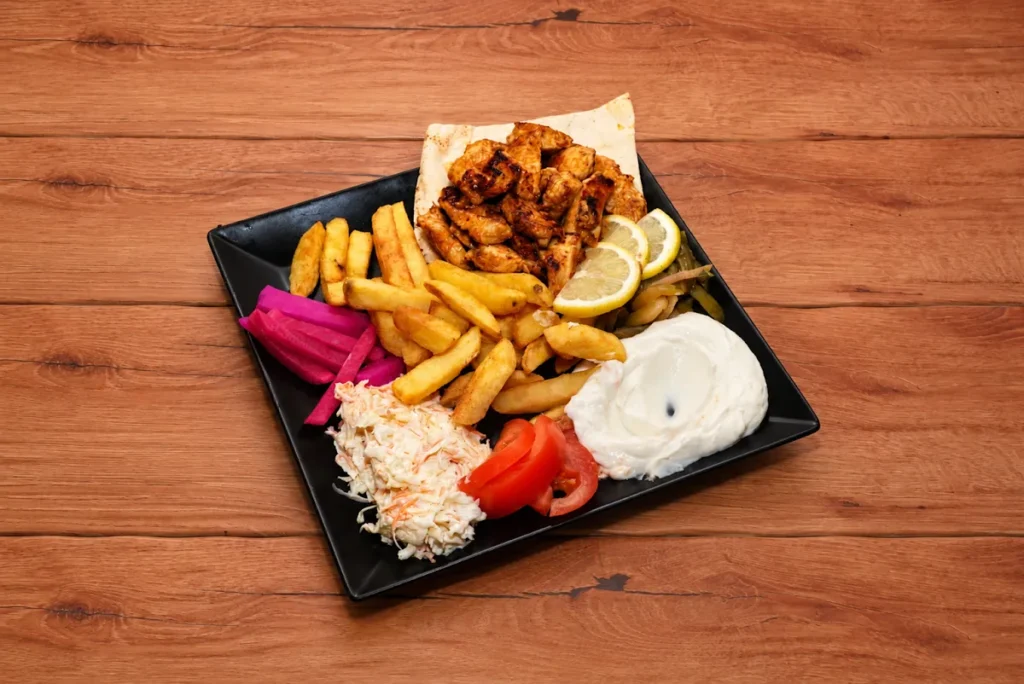 Shish Tawouk Teller | Hallo Beirut Zürich